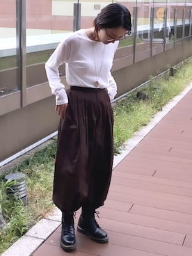 あやぱんさん（レディース・157cm）の秋コーディネート