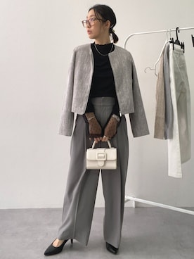 あやぱんさん（レディース・157cm）の冬コーディネート