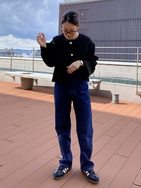 「アイテム（フォーマルスーツ/小物）」を使った、あやぱんさん（レディース・157cm）の秋コーディネート