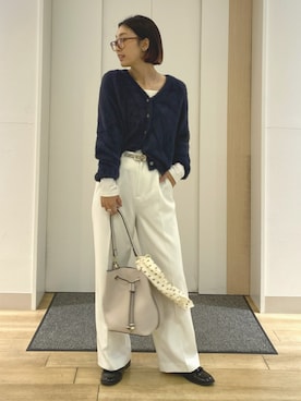 「アイテム（スーツセット）」を使った、あやぱんさん（レディース・157cm）の冬コーディネート