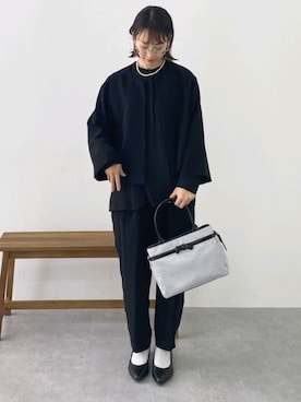 「Callarus（カラルス）のアイテム（アクセサリー）」を使った、あやぱんさん（レディース・157cm）の冬コーディネート