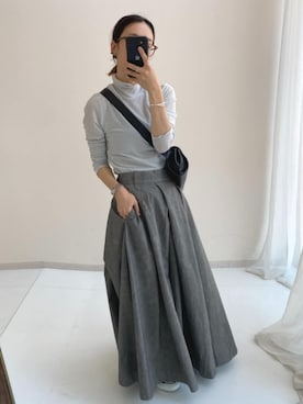 「骨格ナチュラル」｜あやぱんさん（レディース・157cm）の夏コーディネート