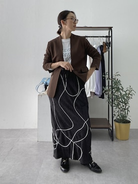 「スタッフ」｜あやぱんさん（レディース・157cm）の冬コーディネート