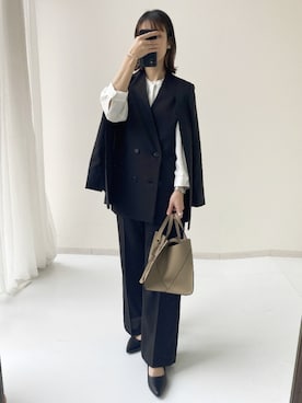 「スタッフ」｜あやぱんさん（レディース・157cm）の冬コーディネート