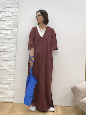 「nissen（ニッセン）のアイテム」を使った、あやぱんさん（レディース・157cm）の夏コーディネート
