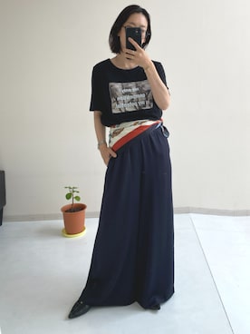 「nissen（ニッセン）のアイテム」を使った、あやぱんさん（レディース・157cm）の夏コーディネート