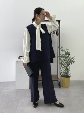 「nissen（ニッセン）のアイテム」を使った、あやぱんさん（レディース・157cm）の冬コーディネート