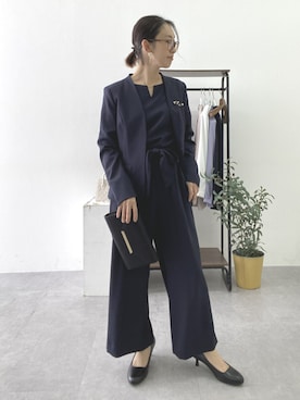 「スタッフ」｜あやぱんさん（レディース・157cm）の冬コーディネート