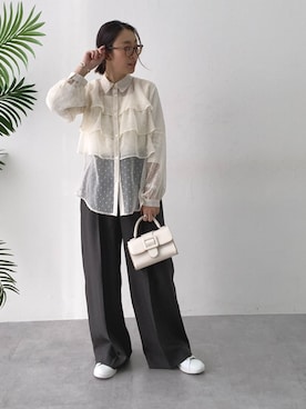 あやぱんさん（レディース・157cm）の冬コーディネート