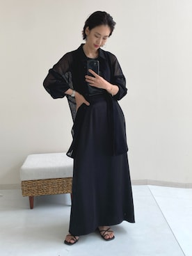 「nissen（ニッセン）のアイテム」を使った、あやぱんさん（レディース・157cm）の夏コーディネート