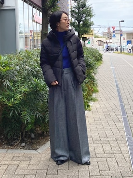 「nissen（ニッセン）のアイテム」を使った、あやぱんさん（レディース・157cm）の秋コーディネート