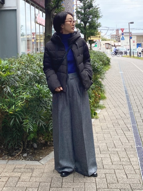 セール】リブタートルネックニット(乾燥機OK・ウォッシャブル・静電気