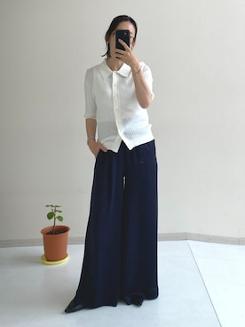 「nissen（ニッセン）のアイテム」を使った、あやぱんさん（レディース・157cm）の夏コーディネート