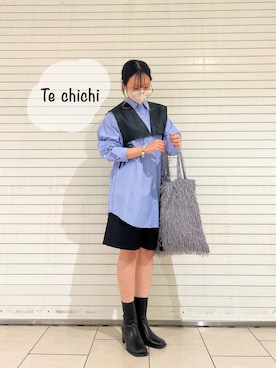 「Te chichi（テチチ）のアイテム」を使った、さりーさん（骨格ストレート・レディース・157cm）の秋コーディネート