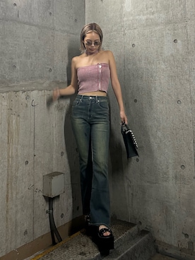 MINAMIさん（レディース・163cm）の夏コーディネート