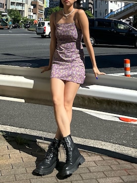 MINAMIさん（レディース・163cm）の春コーディネート