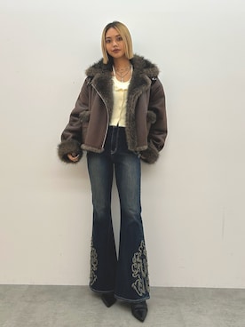 MINAMIさん（レディース・163cm）の秋コーディネート