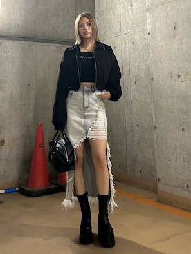 MINAMIさん（レディース・163cm）の冬コーディネート