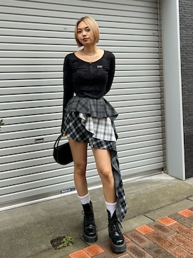 MINAMIさん（レディース・163cm）の春コーディネート