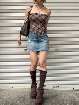 「EVRIS 」｜MINAMIさん（レディース・163cm）の夏コーディネート