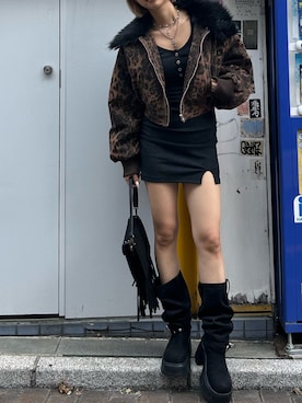 MINAMIさん（レディース・163cm）の秋コーディネート