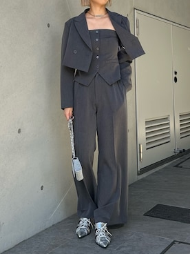 MINAMIさん（レディース・163cm）の冬コーディネート