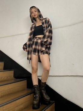 MINAMIさん（レディース・163cm）の夏コーディネート