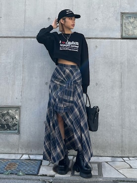 MINAMIさん（レディース・163cm）の秋コーディネート