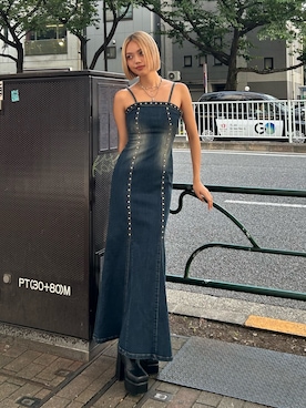 MINAMIさん（レディース・163cm）の夏コーディネート