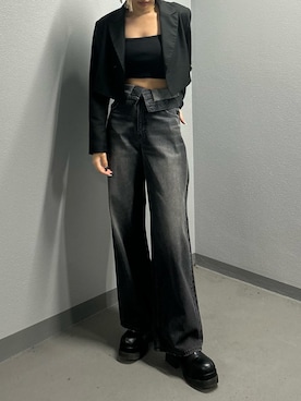 MINAMIさん（レディース・163cm）の冬コーディネート