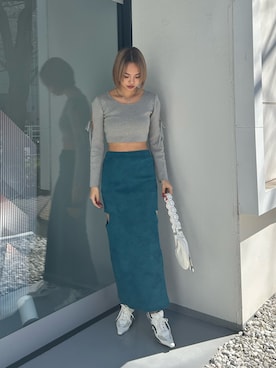 MINAMIさん（レディース・163cm）の冬コーディネート