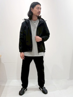 「NANGA（ナンガ）のアイテム」を使った、Grand PARK MENSさん（メンズ・181cm）の春コーディネート