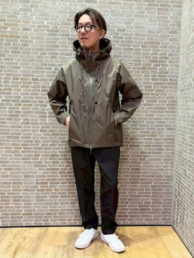 「NANGA（ナンガ）のアイテム」を使った、Grand PARK MENSさん（メンズ・168cm）の春コーディネート