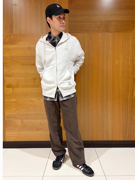 「アイテム（ベスト）」を使った、Grand PARK MENSさん（メンズ・173cm・20代）の秋コーディネート