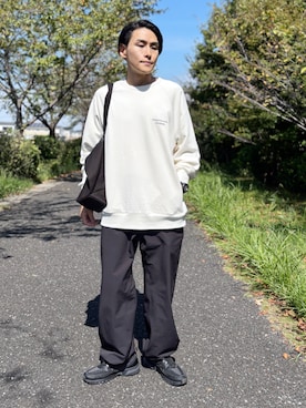 「バックプリント」｜Grand PARK MENSさん（メンズ・178cm）の秋コーディネート