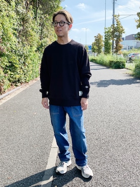 「アイテム（スウェット）」を使った、Grand PARK MENSさん（メンズ・168cm・30代）の秋コーディネート