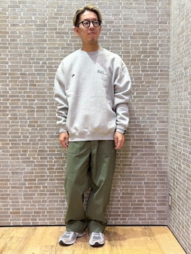 「アイテム（スウェット）」を使った、Grand PARK MENSさん（メンズ・168cm・30代）の秋コーディネート