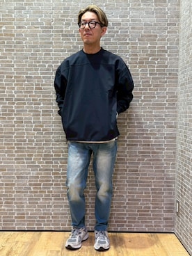 「アイテム（スウェット）」を使った、Grand PARK MENSさん（メンズ・168cm・30代）の秋コーディネート