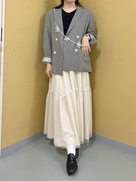 yuminaさん(レディース・159cm)の春コーディネート