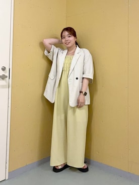 yuminaさん（レディース・159cm）の夏コーディネート