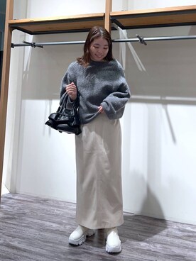 yuminaさん（レディース・160cm）の秋コーディネート