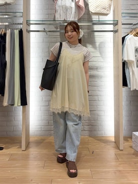 yuminaさん(レディース・159cm)の春コーディネート