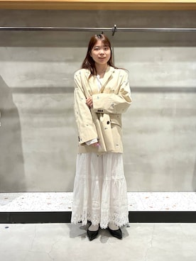 yuminaさん（レディース・159cm）の春コーディネート
