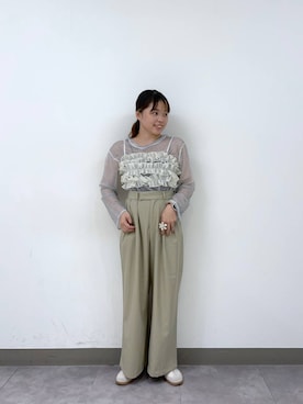 yuminaさん（レディース・160cm）の秋コーディネート