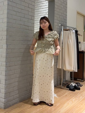 yuminaさん（レディース・159cm）の夏コーディネート