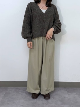 yuminaさん（レディース・160cm）の秋コーディネート