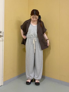 yuminaさん（レディース・159cm）の夏コーディネート