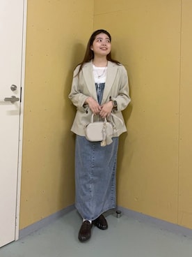 yuminaさん（レディース・159cm）の春コーディネート