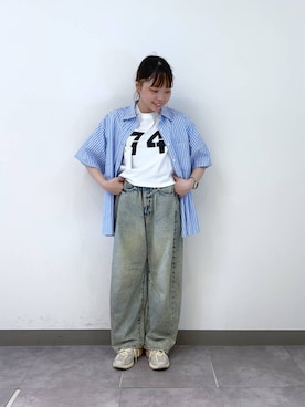 yuminaさん（レディース・160cm）の夏コーディネート