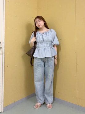 yuminaさん（レディース・159cm）の夏コーディネート
